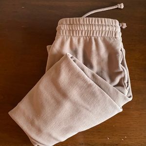 Aritzia TNA cozy AF boyfriend sweatpants